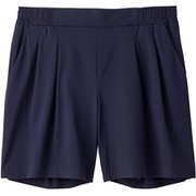 エッセンシャルフィットショーツ ESSENTIAL FIT SHORT DA40360 ダークネイビー(DN) Lサイズ [フィットネス ヨガ ショートパンツ レディース]