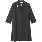 スリーレイヤーストレッチコート 3L STRETCH COAT DMF521100 ブラック(K) サイズ4 [フィットネス ヨガ コート レディース]