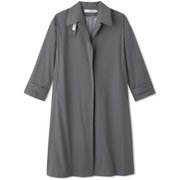 スリーレイヤーストレッチコート 3L STRETCH COAT DMF521100 ストーングレー(ON) サイズ4 [フィットネス ヨガ コート レディース]