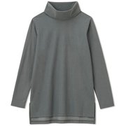 タートルネックドトップ TURTLE NECKED TOP DMF521101 ストーングレー(ON) サイズ2 [フィットネス ヨガ シャツ レディース]