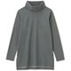 タートルネックドトップ TURTLE NECKED TOP DMF521101 ストーングレー(ON) サイズ3 [フィットネス ヨガ シャツ レディース]