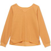 サーマルプルオーバー THERMAL PULL OVER DMF521102 ダークオレンジ(DO) サイズ2 [フィットネス ヨガ ジャケット レディース]