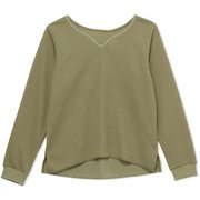 サーマルプルオーバー THERMAL PULL OVER DMF521102 オリーブグリーン(OG) サイズ2 [フィットネス ヨガ ジャケット レディース]