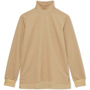 サーマルプルオーバータートルネックドトップ THERMAL TURTLE NECKED TOP DMF521103 ライトベージュ(BL) サイズ2 [フィットネス ヨガ シャツ レディース]