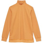 サーマルプルオーバータートルネックドトップ THERMAL TURTLE NECKED TOP DMF521103 ダークオレンジ(DO) サイズ4 [フィットネス ヨガ シャツ レディース]
