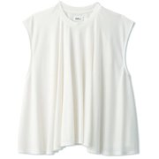 TUCKED FRENCH TEE DEAR721300 ジャスミンホワイト(JW) Mサイズ [フィットネス ヨガ シャツ レディース]