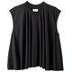 TUCKED FRENCH TEE DEAR721300 ブラック(K) Lサイズ [フィットネス ヨガ シャツ レディース]
