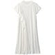 ラッフルドショートスリーブワンピース RAFFLED S/S ONE-PIECE DEAR721301 ジャスミンホワイト(JW) Lサイズ [フィットネス ヨガ シャツ レディース]