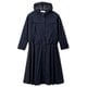 ウォーターレペレントストレッチトランスフォームコート WR STRETCH TRANSFORM COAT DEAR321302 クールネイビー(CV) Lサイズ [フィットネス ヨガ コート レディース]