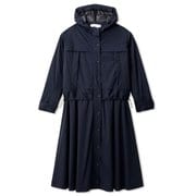 ウォーターレペレントストレッチトランスフォームコート WR STRETCH TRANSFORM COAT DEAR321302 クールネイビー(CV) Lサイズ [フィットネス ヨガ コート レディース]