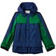 トランスフォームツーウェイジャケット TRANSFORM 2WAY JACKET DEAR321300 グリーン×ブルー(GB) Lサイズ [フィットネス ヨガ ジャケット レディース]