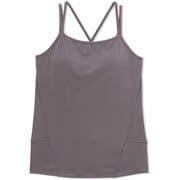 ダンスキン アロンジェキャミソール DANSKIN ALLONGE CAMISOLE DC10111 ダブグレー(DY) Mサイズ [フィットネス ヨガ カップ付きシャツ レディース]
