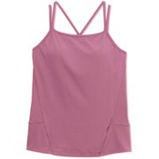 ダンスキン アロンジェキャミソール DANSKIN ALLONGE CAMISOLE DC10111 プラム(PM) Lサイズ [フィットネス ヨガ カップ付きシャツ レディース]