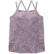 ダンスキン アロンジェプリントキャミソール DANSKIN ALLONGE PRINT CAMISOLE DC10111P トープ(UP) Sサイズ [フィットネス ヨガ カップ付きシャツ レディース]