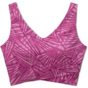 ダンスキンアロンジェプリントミドルトップ DANSKIN ALLONGE PRINT MIDDLE TOP DC121104P プラム(PM) Sサイズ [スポーツブラ]