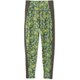 フラワープリントレギンス FLOWER PRINT LEGGINGS DC221102P モスグリーン(MO) Mサイズ [フィットネス ヨガ タイツ レディース]