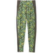 フラワープリントレギンス FLOWER PRINT LEGGINGS DC221102P モスグリーン(MO) Lサイズ [フィットネス ヨガ タイツ レディース]
