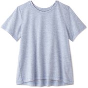 オールデイアクティブショートスリーブティー ALL DAY ACTIVE S/S TEE DC50102 ブルーヘザー(BH) Lサイズ [フィットネス ヨガ シャツ レディース]