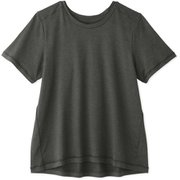 オールデイアクティブショートスリーブティー ALL DAY ACTIVE S/S TEE DC50102 ブラック(K) Lサイズ [フィットネス ヨガ シャツ レディース]