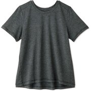 オールデイアクティブショートスリーブティー ALL DAY ACTIVE S/S TEE DC50102 ブラックネイビー(KN) Mサイズ [フィットネス ヨガ シャツ レディース]