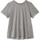 オールデイアクティブショートスリーブティー ALL DAY ACTIVE S/S TEE DC50102 ミックスグレー(Z) Lサイズ [フィットネス ヨガ シャツ レディース]