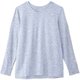 オールデイアクティブロングスリーブティー ALL DAY ACTIVE L/S TEE DC50103 ブルーヘザー(BH) Mサイズ [フィットネス ヨガ シャツ レディース]