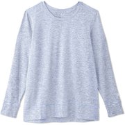 オールデイアクティブロングスリーブティー ALL DAY ACTIVE L/S TEE DC50103 ブルーヘザー(BH) Mサイズ [フィットネス ヨガ シャツ レディース]