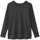 オールデイアクティブロングスリーブティー ALL DAY ACTIVE L/S TEE DC50103 ブラック(K) Mサイズ [フィットネス ヨガ シャツ レディース]