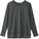 オールデイアクティブロングスリーブティー ALL DAY ACTIVE L/S TEE DC50103 ブラックネイビー(KN) Mサイズ [フィットネス ヨガ シャツ レディース]