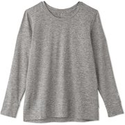 オールデイアクティブロングスリーブティー ALL DAY ACTIVE L/S TEE DC50103 ミックスグレー(Z) Lサイズ [フィットネス ヨガ シャツ レディース]