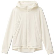 エアリースウェットウィンドフーディ AIRY SWEAT WIND HOODIE DC521104 ジャスミンホワイト(JW) Lサイズ [フィットネス ヨガ パーカー レディース]