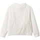 エアリースウェットウィンドトップ AIRY SWEAT WIND TOP DC521105 ジャスミンホワイト(JW) Mサイズ [フィットネス ヨガ スウェット レディース]
