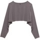 ダンスキンアロンジェカバーアップトップ DANSKIN ALLONGE COVER UP TOP DC521106 ダブグレー(DY) Mサイズ [フィットネス ヨガ シャツ レディース]