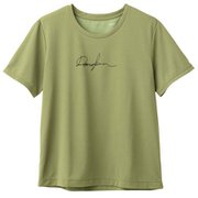 アイスコンフィグラフィックティー ICE COMFY GRAPHIC TEE DC521110 モスグリーン(MO) Mサイズ [フィットネス ヨガ シャツ レディース]