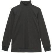 サーマルプルオーバータートルネックドトップ THERMAL TURTLE NECKED TOP DMF521103 ブラック(K) サイズ2 [フィットネス ヨガ シャツ レディース]