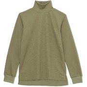 サーマルプルオーバータートルネックドトップ THERMAL TURTLE NECKED TOP DMF521103 オリーブグリーン(OG) サイズ2 [フィットネス ヨガ シャツ レディース]