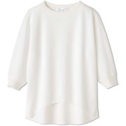 サーマルスリークォーターティー THERMAL 3/4 TEE DMF521106 ジャスミンホワイト(JW) サイズ3 [フィットネス ヨガ シャツ レディース]