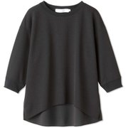 サーマルスリークォーターティー THERMAL 3/4 TEE DMF521106 ブラック(K) サイズ3 [フィットネス ヨガ シャツ レディース]