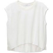 サーマルフレンチスリーブ THERMAL FRENCH SLEEVE DMF521107 ジャスミンホワイト(JW) サイズ2 [フィットネス ヨガ シャツ レディース]