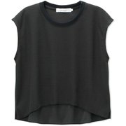 サーマルフレンチスリーブ THERMAL FRENCH SLEEVE DMF521107 ブラック(K) サイズ2 [フィットネス ヨガ シャツ レディース]