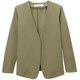 ストレッチライトジャケット STRETCH LIGHT JACKET DMF30104 オリーブグリーン(OG) サイズ3 [フィットネス ヨガ ジャケット レディース]