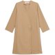 シェルタリングラペルレスコート SHELTERING LAPELLESS COAT DMF321101 ライトベージュ(BL) サイズ3 [フィットネス ヨガ コート レディース]