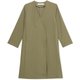 シェルタリングラペルレスコート SHELTERING LAPELLESS COAT DMF321101 オリーブグリーン(OG) サイズ3 [フィットネス ヨガ コート レディース]