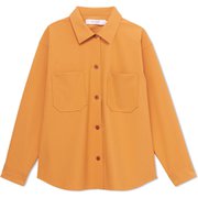 シェルタリングシャツ SHELTERING SHIRT DMF321102 ダークオレンジ(DO) サイズ3 [フィットネス ヨガ ジャケット レディース]