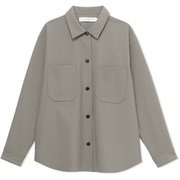 シェルタリングシャツ SHELTERING SHIRT DMF321102 ストーングレー(ON) サイズ2 [フィットネス ヨガ ジャケット レディース]