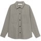 シェルタリングシャツ SHELTERING SHIRT DMF321102 ストーングレー(ON) サイズ4 [フィットネス ヨガ ジャケット レディース]