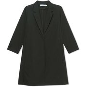 スプリングコート SPRING COAT DMF321103 ブラック(K) サイズ3 [フィットネス ヨガ コート レディース]