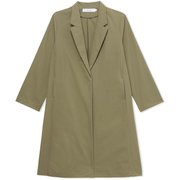 スプリングコート SPRING COAT DMF321103 オリーブグリーン(OG) サイズ2 [フィットネス ヨガ コート レディース]