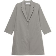 スプリングコート SPRING COAT DMF321103 ストーングレー(ON) サイズ2 [フィットネス ヨガ コート レディース]
