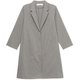 スプリングコート SPRING COAT DMF321103 ストーングレー(ON) サイズ3 [フィットネス ヨガ コート レディース]